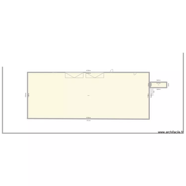 batiment. Plan de batiment. Plan de
