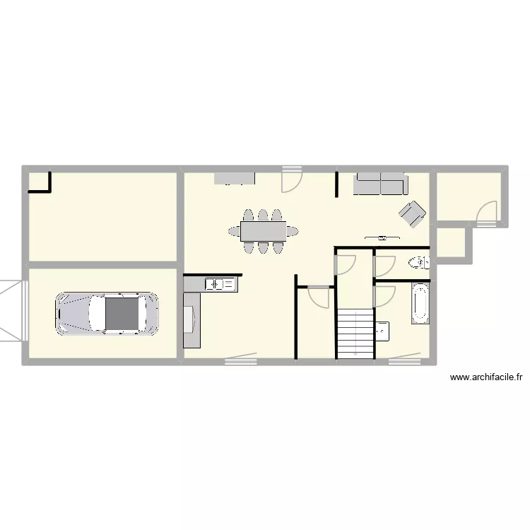 Plan 3. Plan de 16  et 262 m²