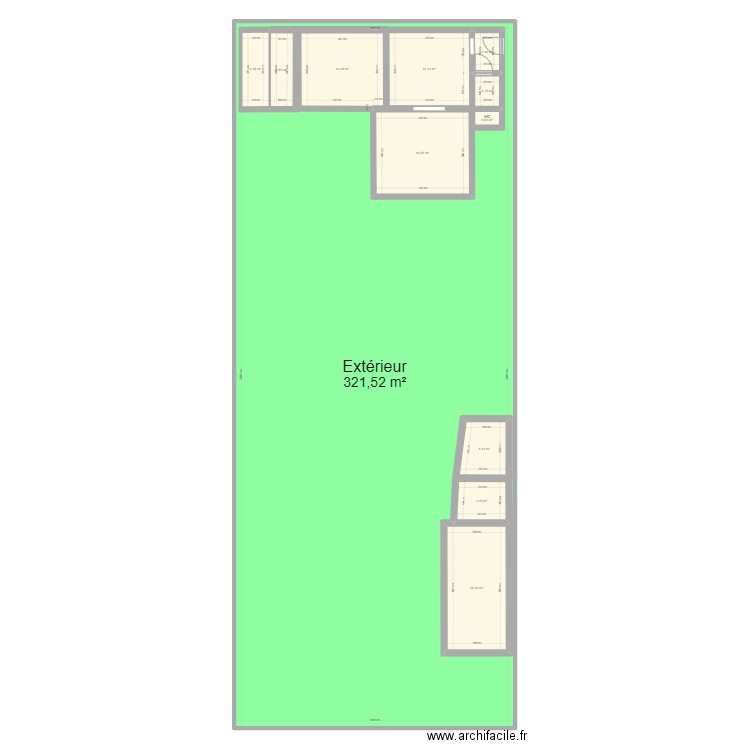 Nicole. Plan de 12 pièces et 509 m2