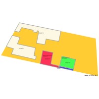 plan de masse d&eacute;molition et construction d'un logement