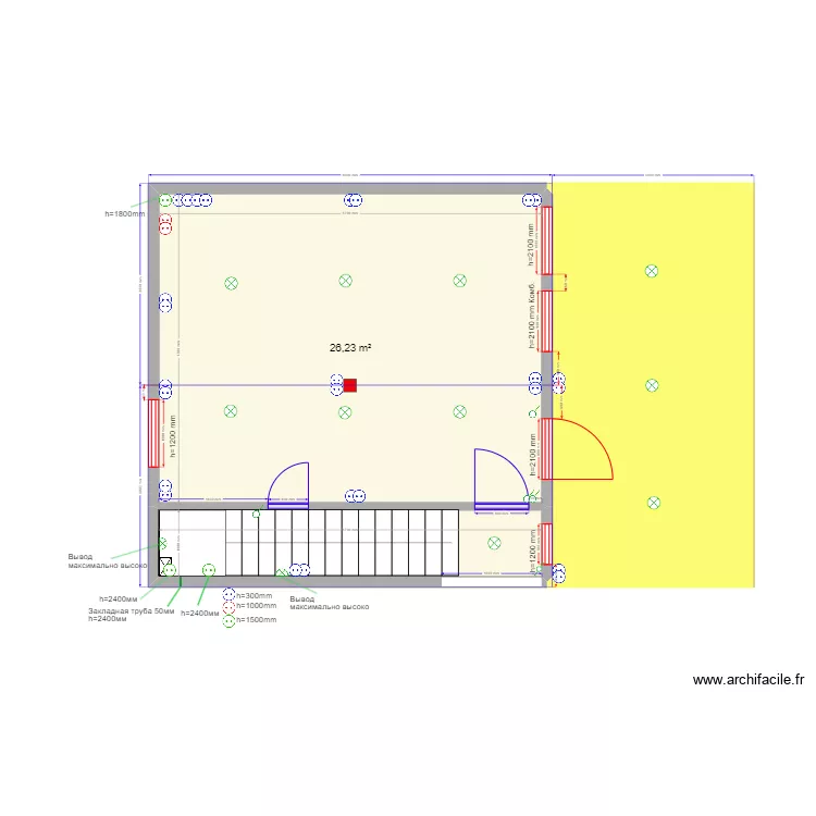 Озерецкое новое эл. Plan de 