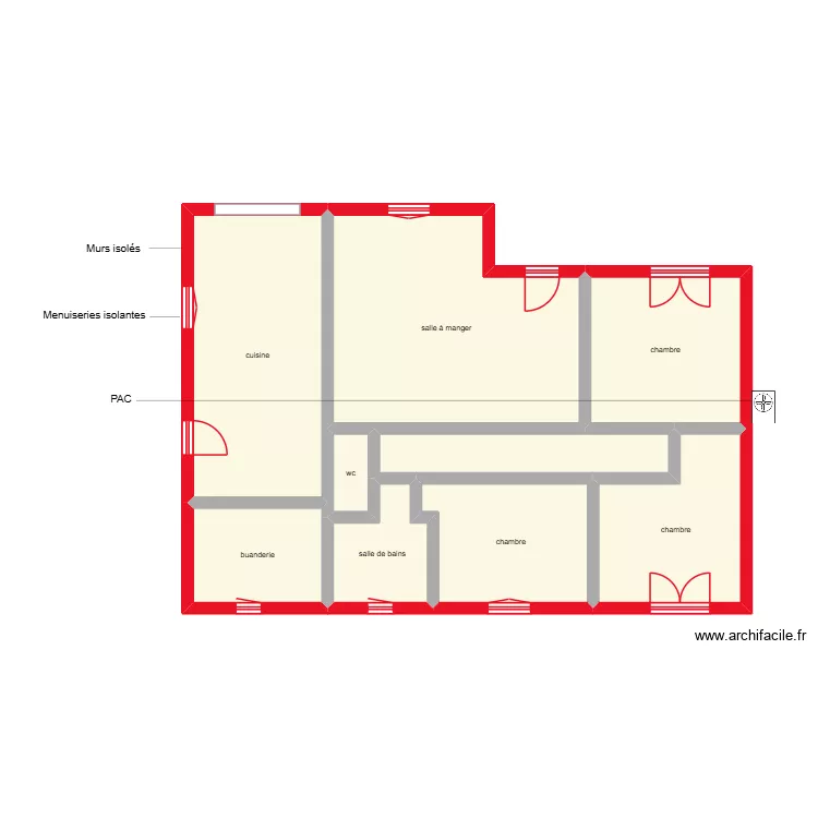 BISSON étape 2. Plan de 9 et 97 m² BISSON étape 2. Plan de 9 et 97 m²