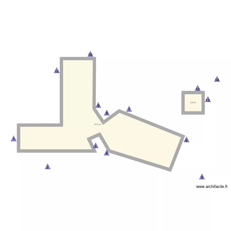 EIE NASSOGNE. Plan de 