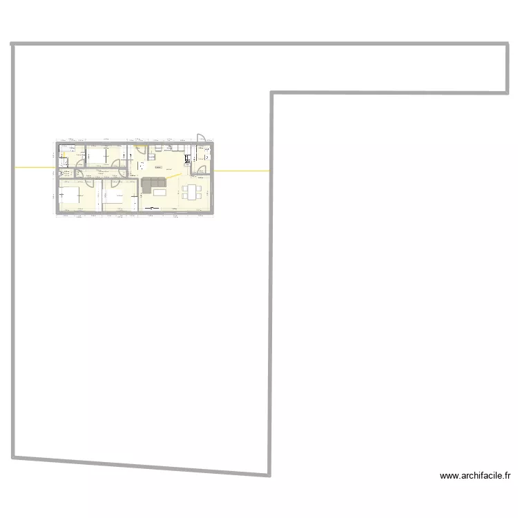 plan 2. Plan de 8  et 96 m²