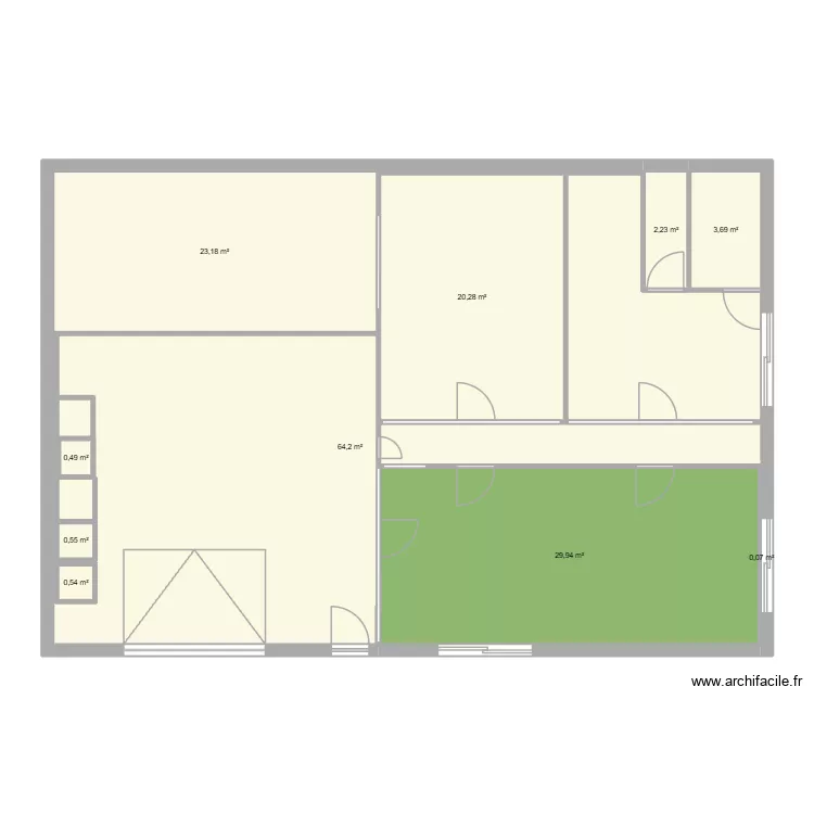 Nouvelle agence Aveyron. Plan de 10 Pièces et 148 m²