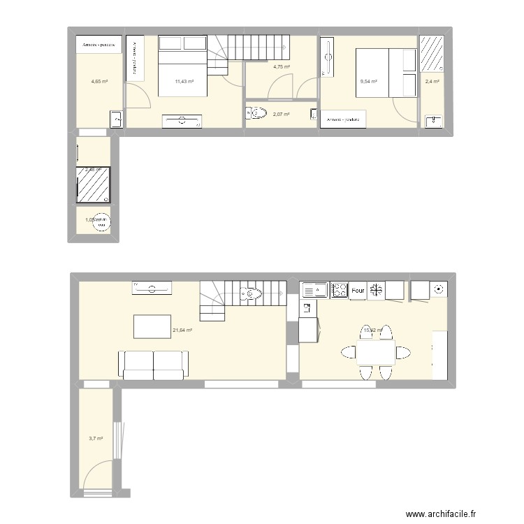MAMAN. Plan de 0 pièce et 0 m2