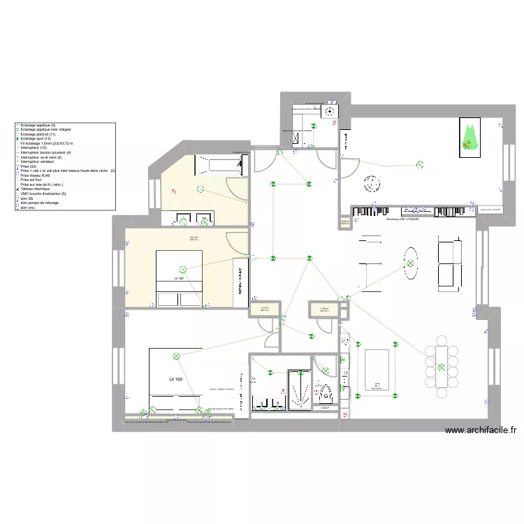 william propo 2. Plan de 8  et 99 m²