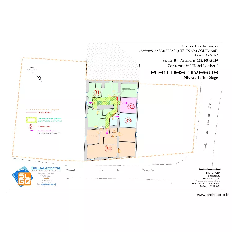 Enedis 1er. Plan de Enedis 1er. Plan de