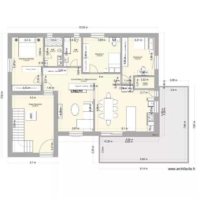 Conny_3plan_rez. Plan de 9  et 177 m²