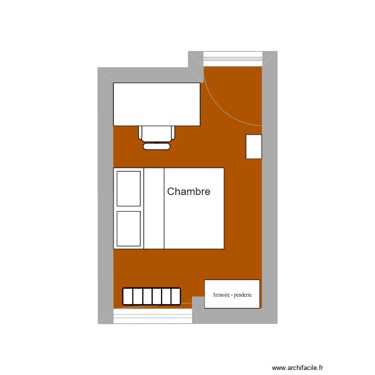 plan ma chambre. Plan de 0 pièce et 0 m2