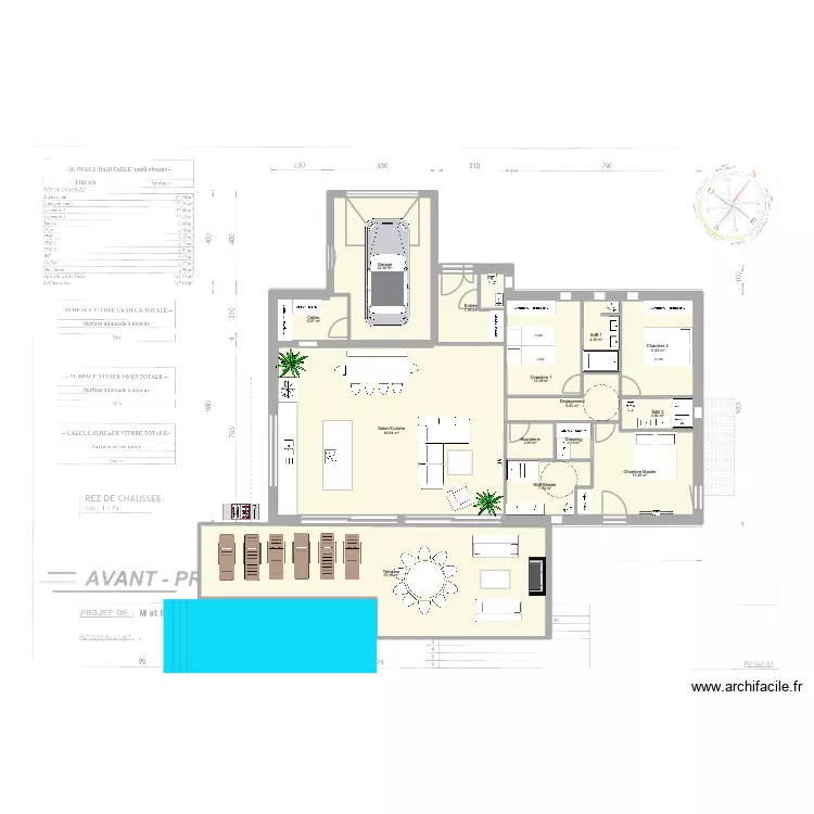 Mougins MM V2 Bis avec garage. Plan de 14  et 220 m²