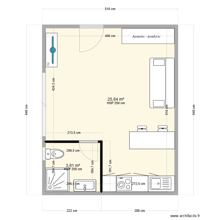 STUDIO JP. Plan de 0 pièce et 0 m2