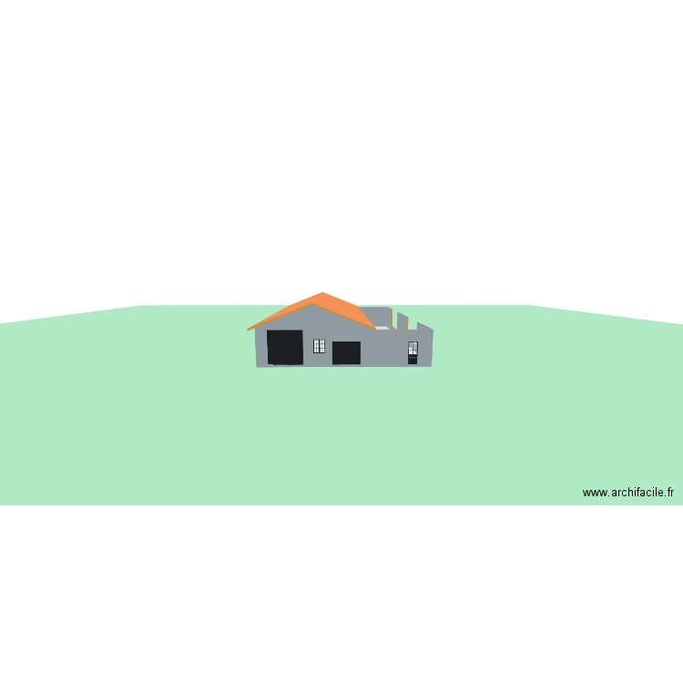 atelier finis. Plan de 2 pièces et 359 m2