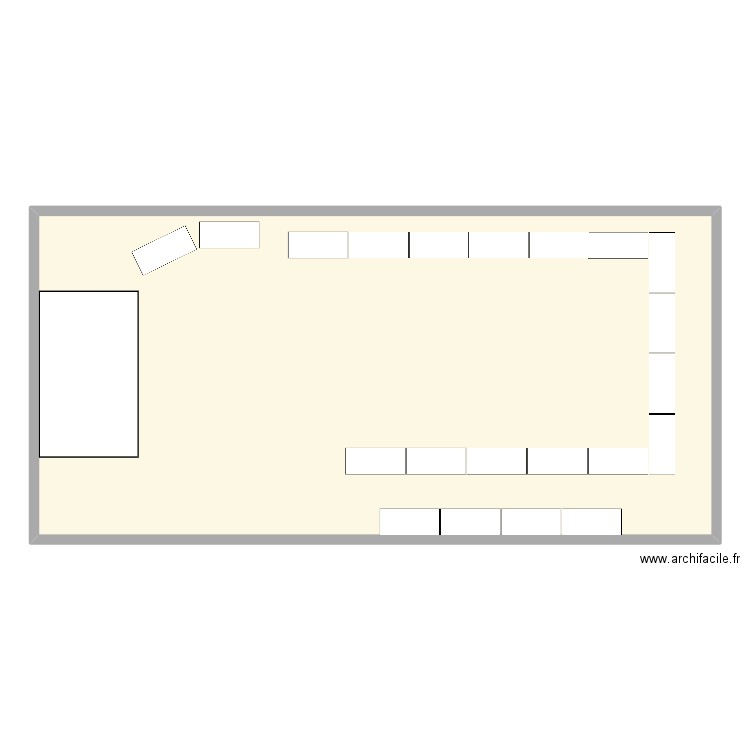 salle st ouen. Plan de 0 pièce et 0 m2