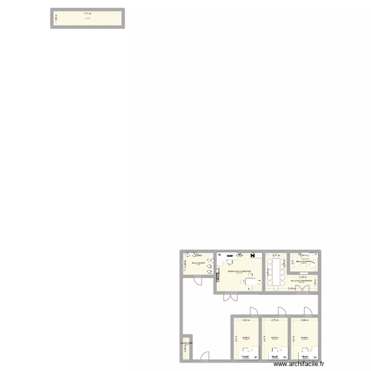 PLAN D'ENTREPRISE. Plan de 9 pièces et 97 m² PLAN D'ENTREPRISE. Plan de 9 pièces et 97 m²