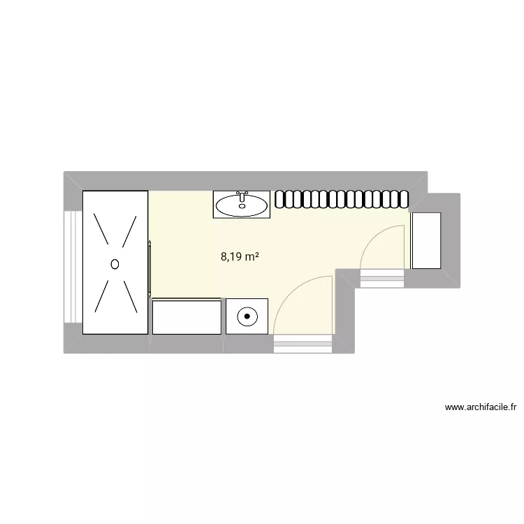 Bains. Plan de 