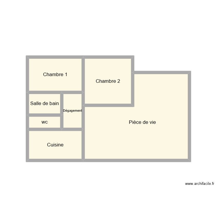 2505 ZIMA. Plan de 7 pièces et 19 m2