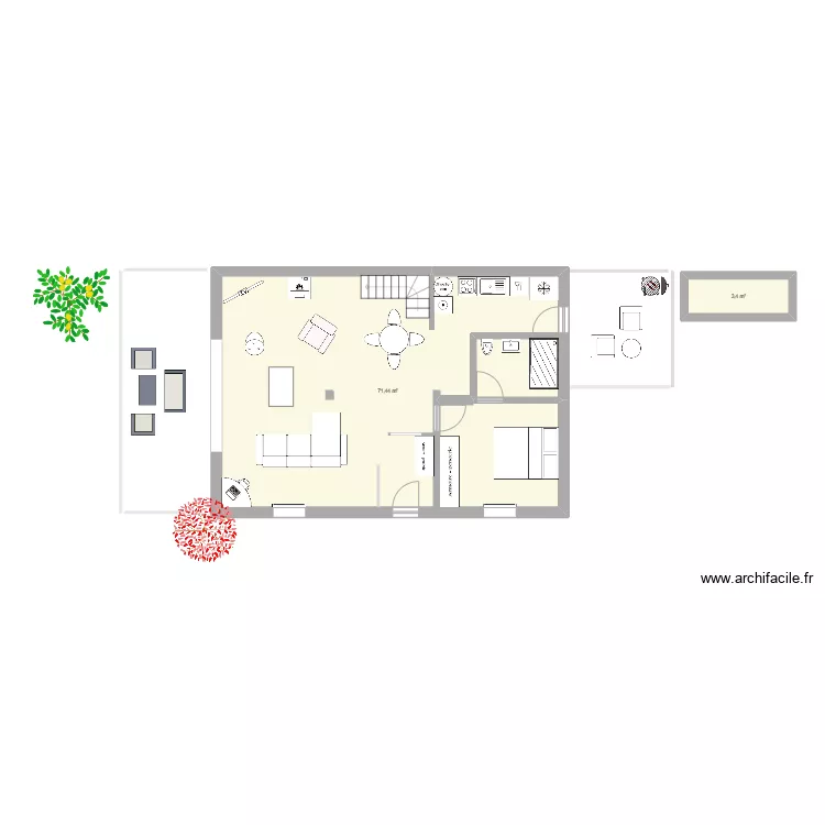 Maison Biarritz 3. Plan de 