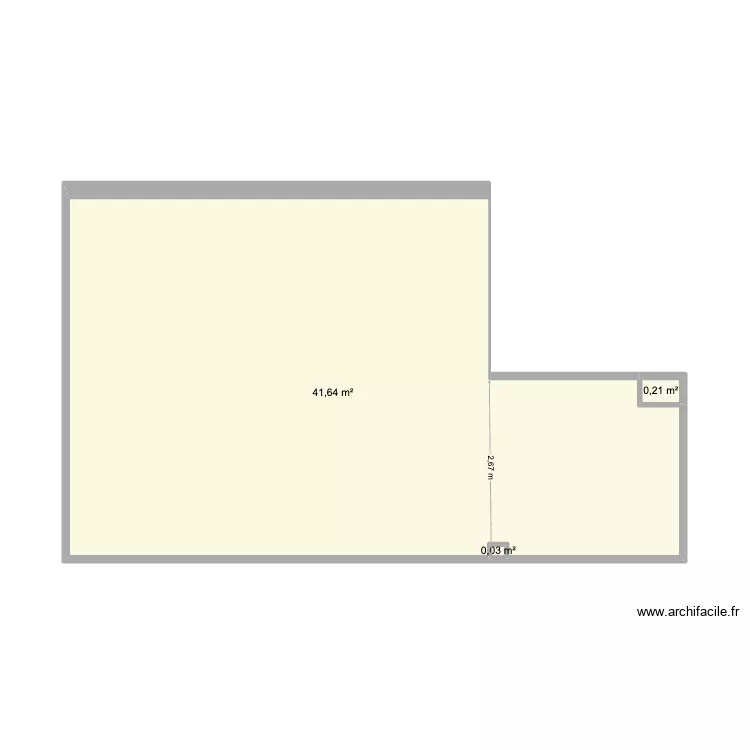 Cuisine 63BR. Plan de 