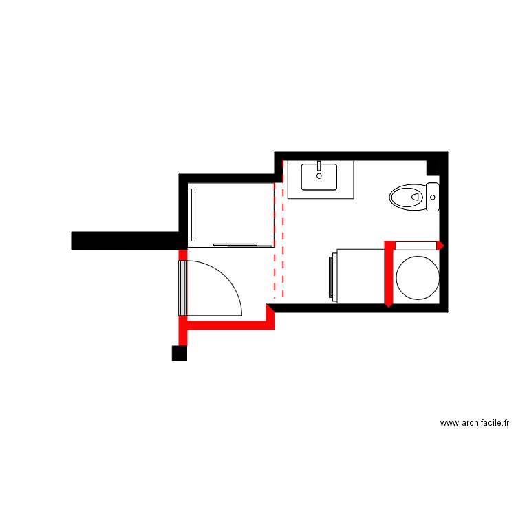 Quintal 6. Plan de 1 pièce et 0 m2