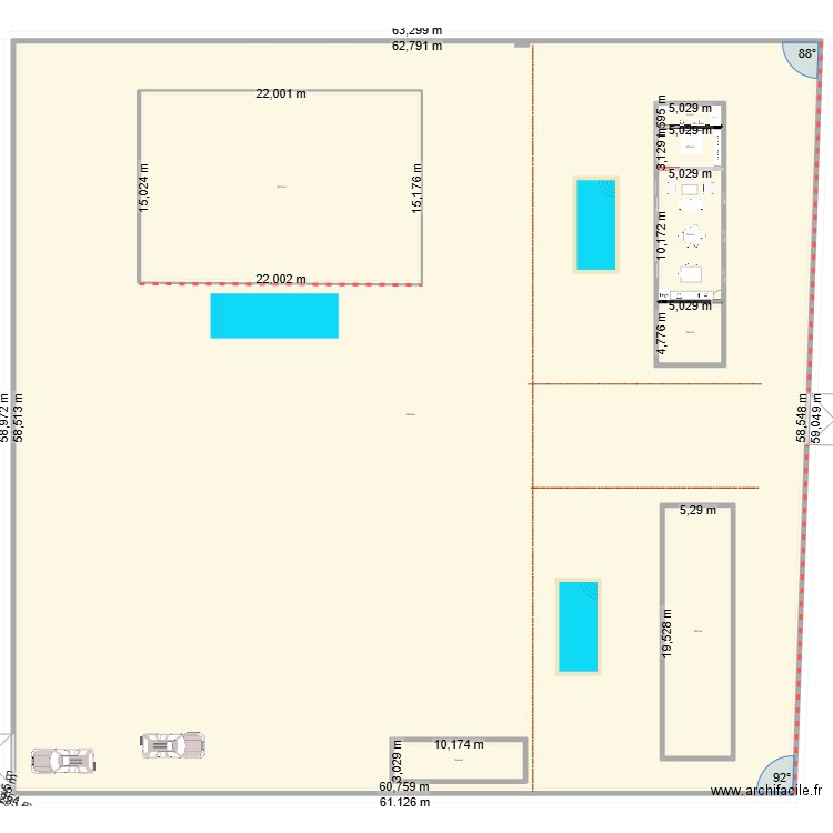 DIANI. Plan de 0 pièce et 0 m2