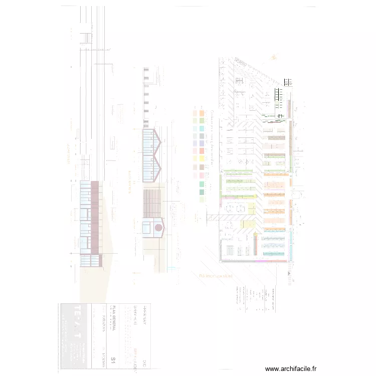 vdc terreau. Plan de 