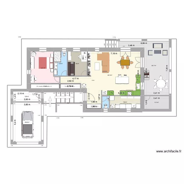 LOT22DEC25. Plan de 13  et 152 m²