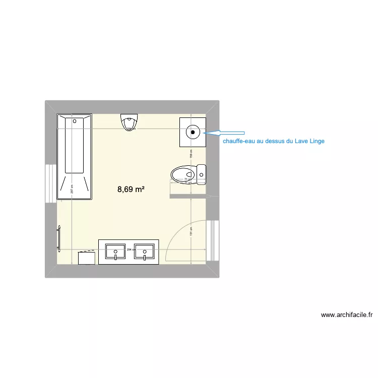 AUFFRET GAELLE. Plan de 