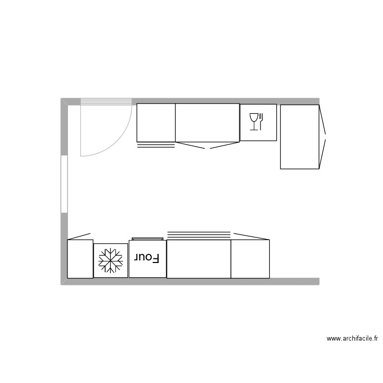 cuisine temple 3éme étage. Plan de 0 pièce et 0 m2