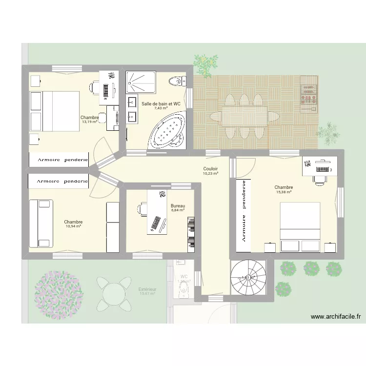 Maison 24. Plan de Maison 24. Plan de