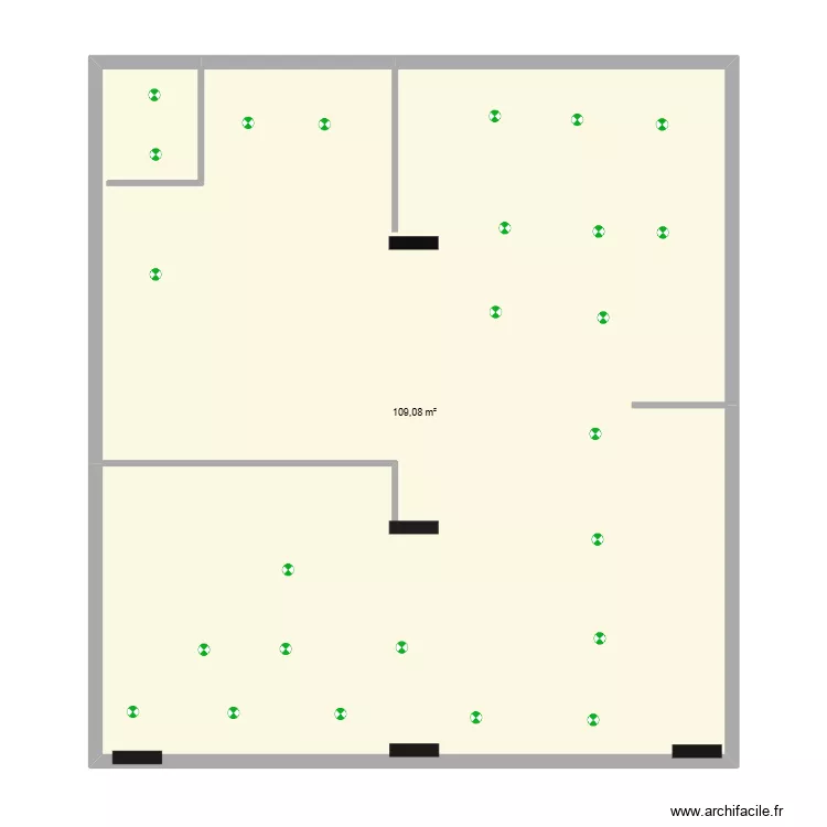 DEPOT. Plan de 1 et 109 m² DEPOT. Plan de 1 et 109 m²