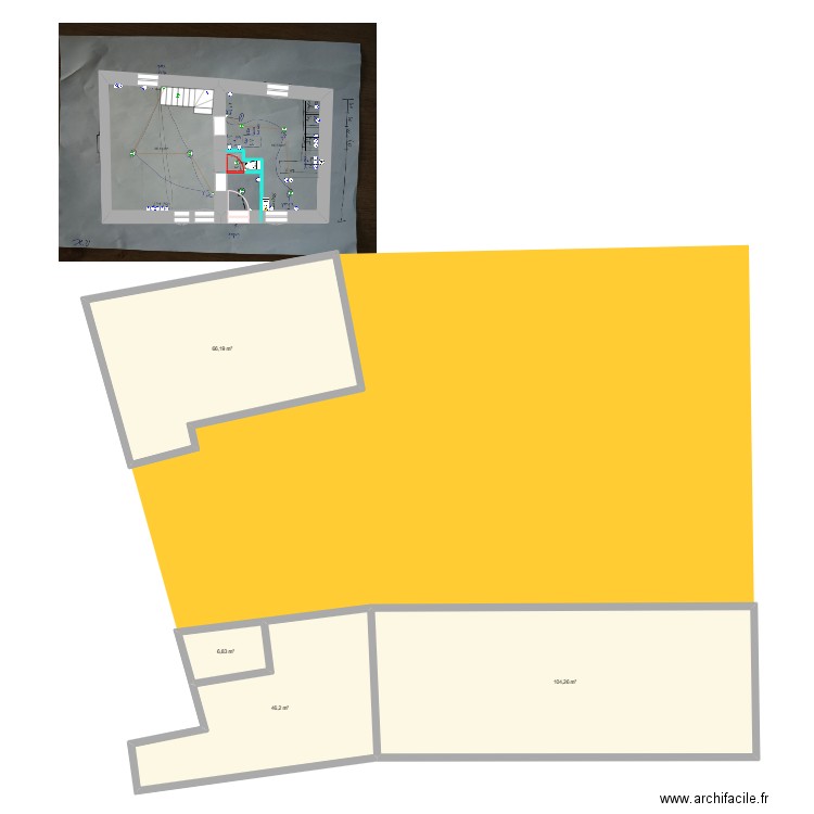 Plan Maison SEB. Plan de 17 pièces et 533 m2