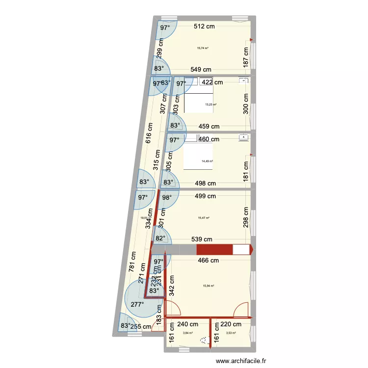 Jean Poisson. Plan de 