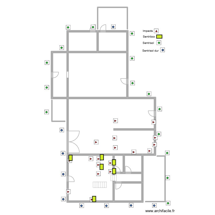 GAILLARD. Plan de 0 pièce et 0 m2