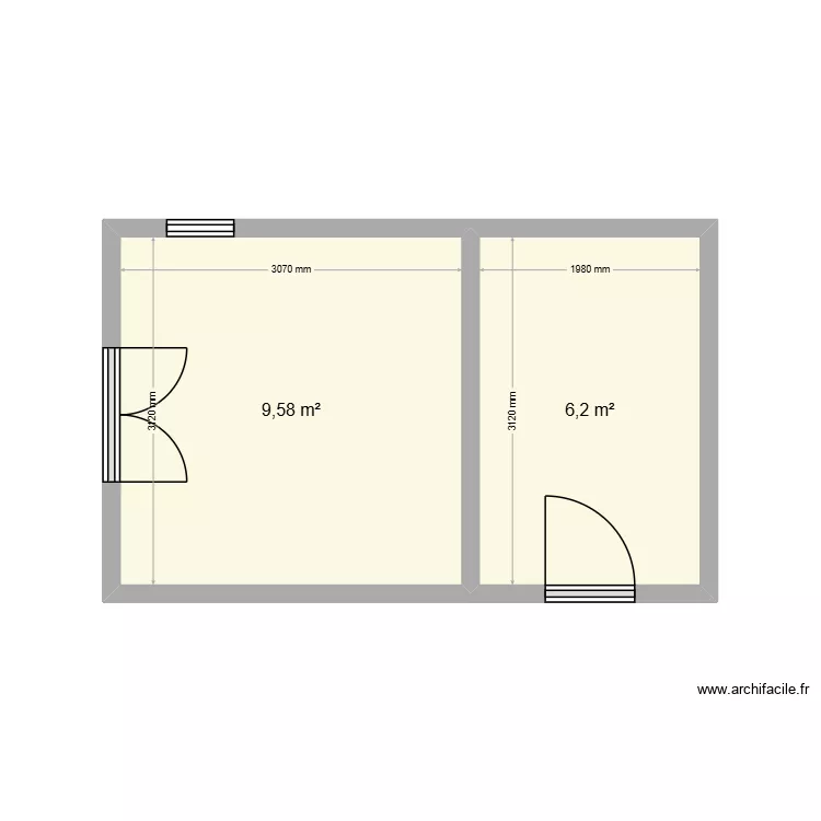 BIDARD. Plan de 