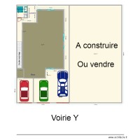 vue en plan Callixte Nyabugete IV surface de la dalle