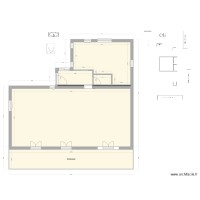 Agrandissement  - Version 40m² - avec mur intérieur - V7