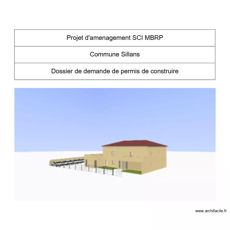 page d'acceuil. Plan de 