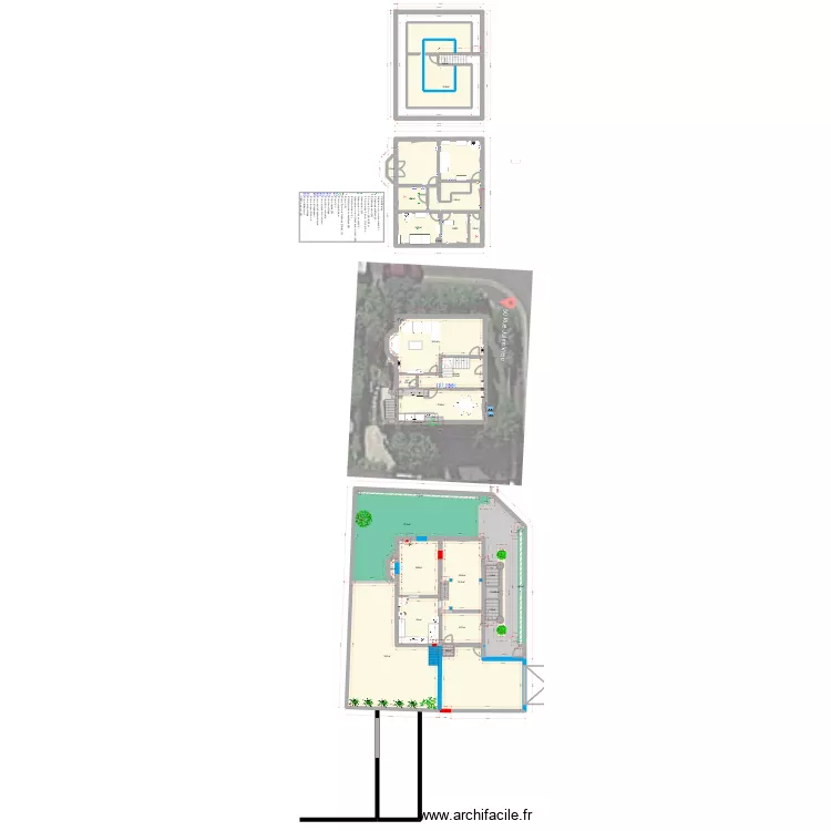 Maison Chenevieres - aménagement. Plan de 33 et 491 m² Maison Chenevieres - aménagement. Plan de 33 et 491 m²