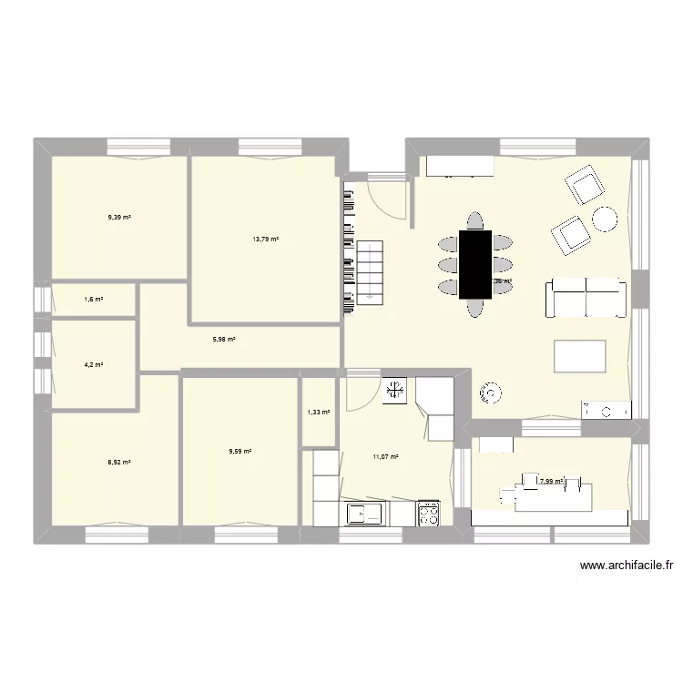 Essai Nelly. Plan de 