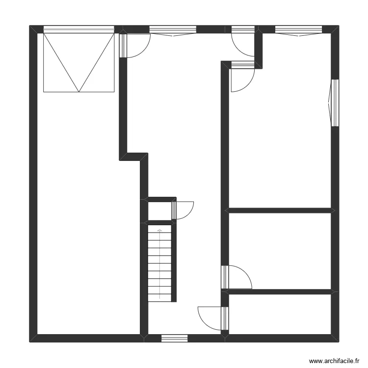 Petiot. Plan de 24  et 278 m²