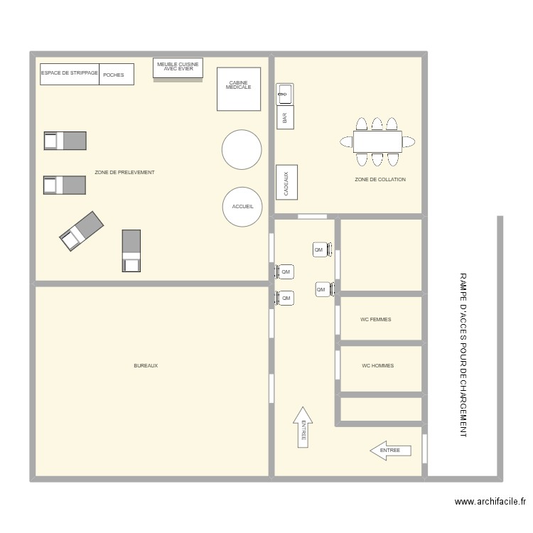 POLICE CHÂTELET. Plan de 8 pièces et 146 m2