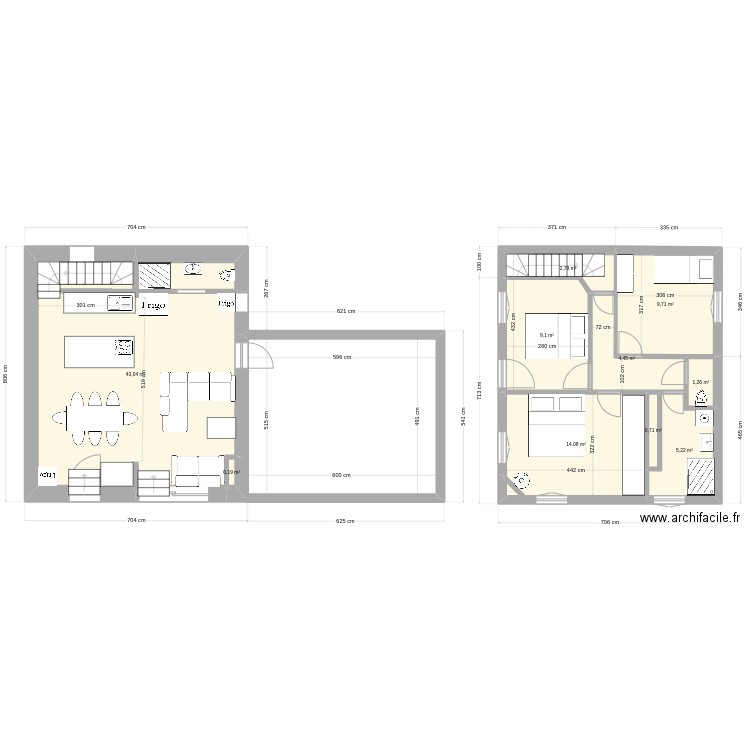 garage plan D. Plan de 0 pièce et 0 m2