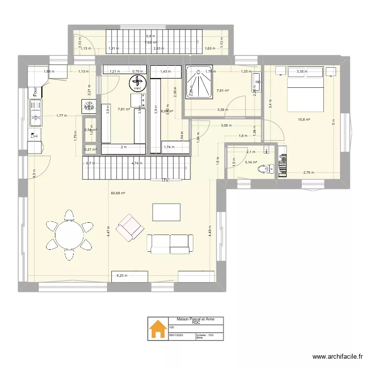 maisonV20. Plan de 