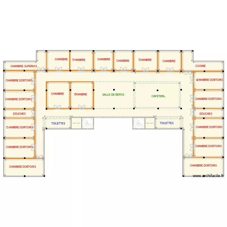 1er Etage LAKHYAYTA. Plan de 