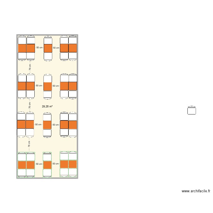 unibox 1. Plan de 0 pièce et 0 m2