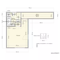 Maison Mina actuelle + baignoire