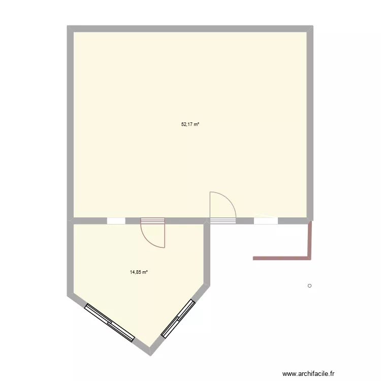 LILTI. Plan de 2 et 67 m² LILTI. Plan de 2 et 67 m²
