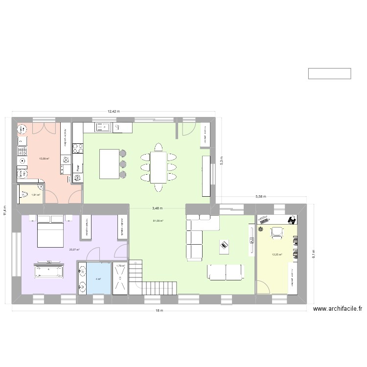 plan officiel 27/06/25. Plan de 7 pièces et 141 m2