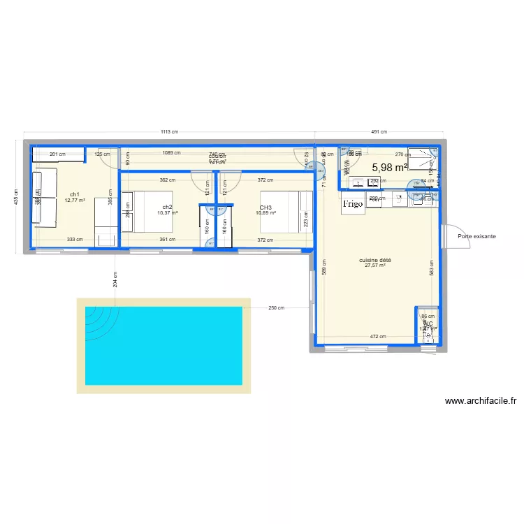 EXTENSION TAUSSAT 6. Plan de 